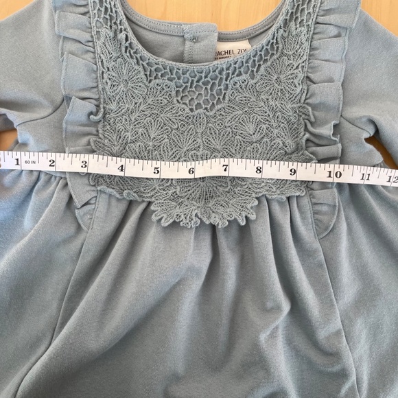 Rachel Zoe baby pale blue dress 12 months - Picture 4 of 8